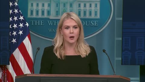 🚨🔥Karoline Leavitt: "If there's a chance for diplomacy, the President is always going to grab it