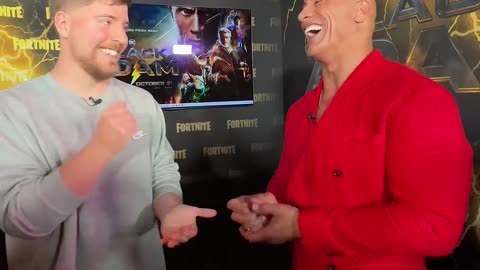 The Rock Vs MrBeast For $100,000