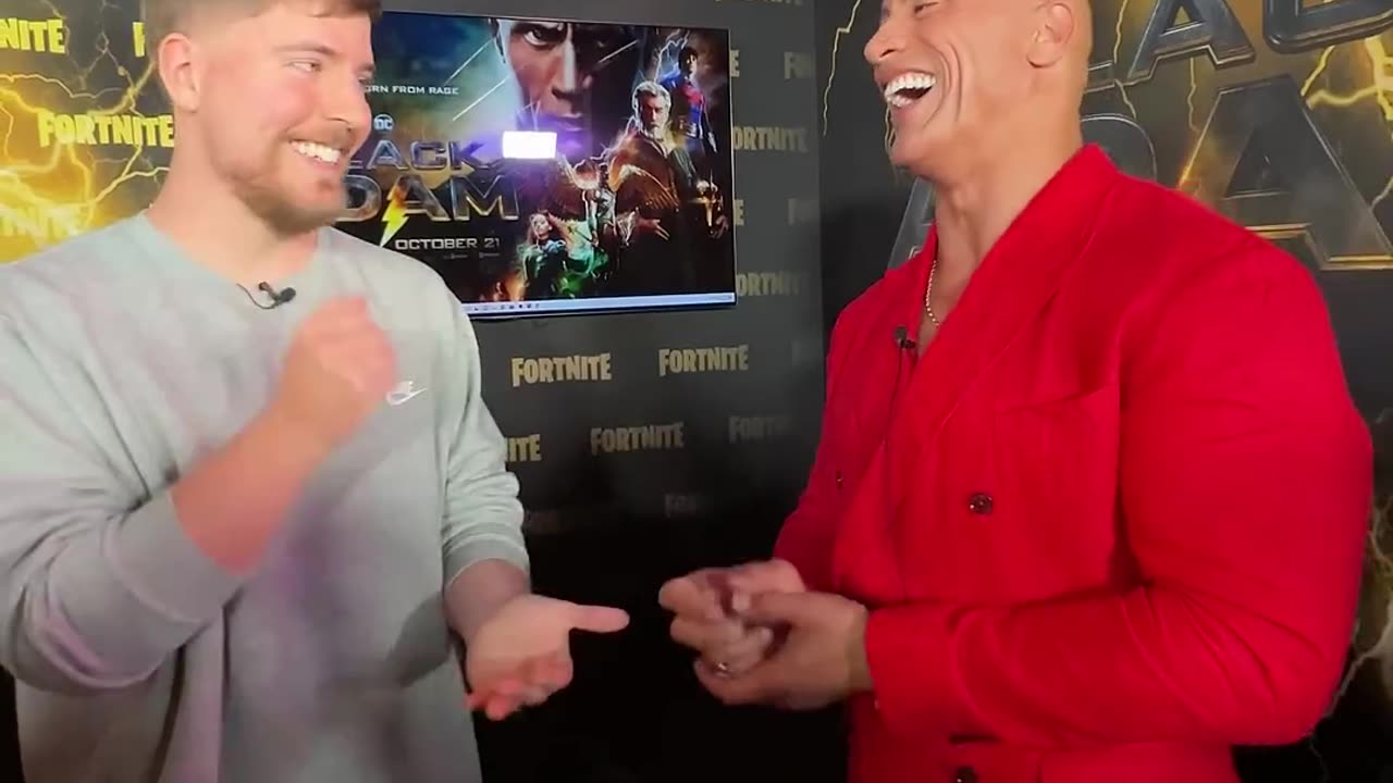 The Rock Vs MrBeast For $100,000