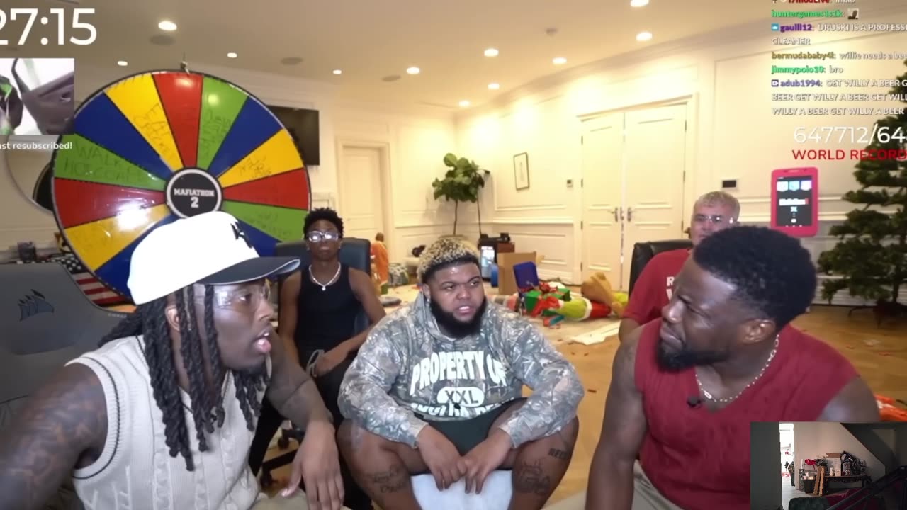 AMP GOT KICKED OUT ALREADY !! REATIONS + GAMING !!