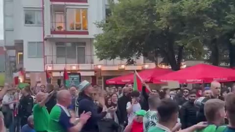 "You can stick your Palestine up your arse." Northern Ireland football fans have had enough.