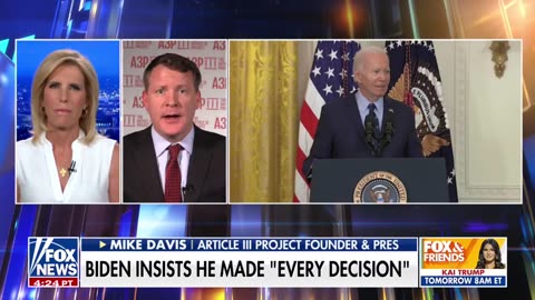 Mike Davis to Laura Ingraham: The President Needs To Know Who He Is Pardoning, And Biden Did Not