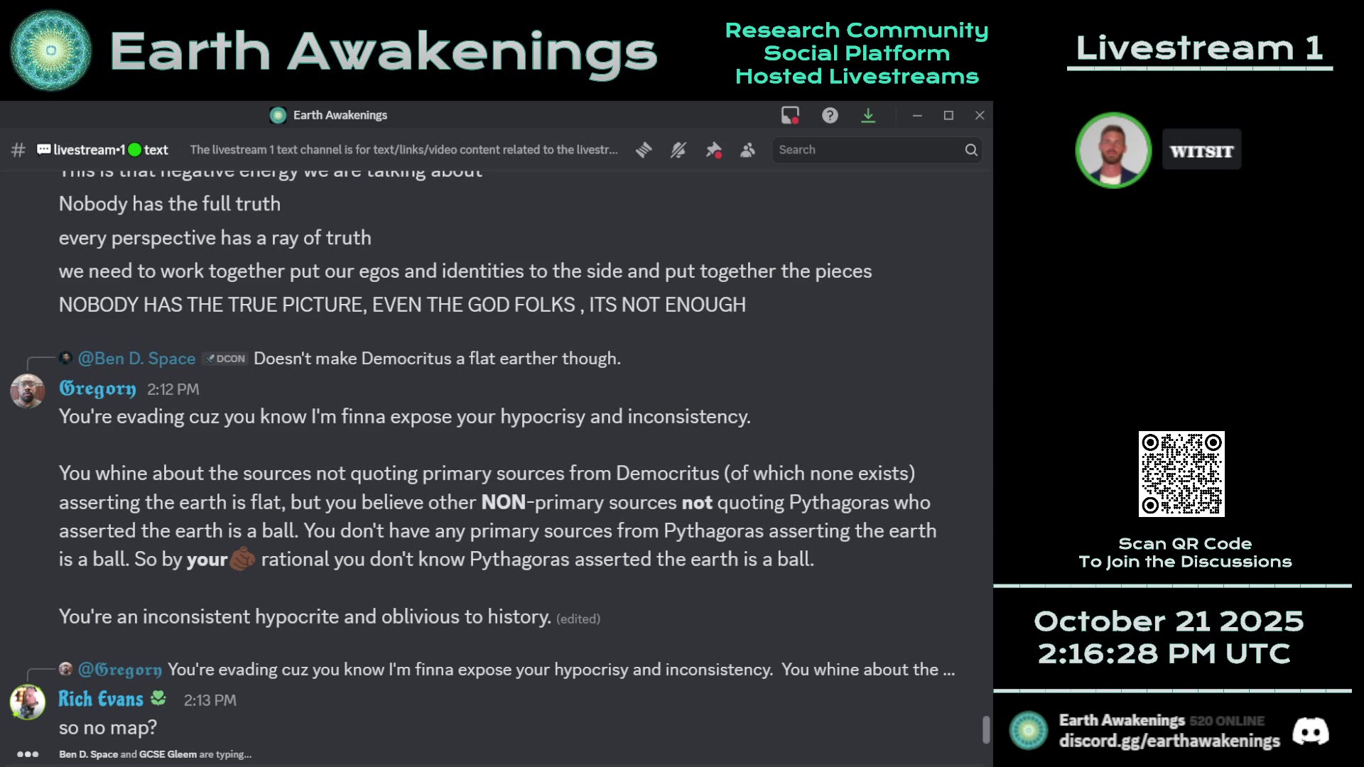 Earth Awakenings - Livestream 1 - #4097