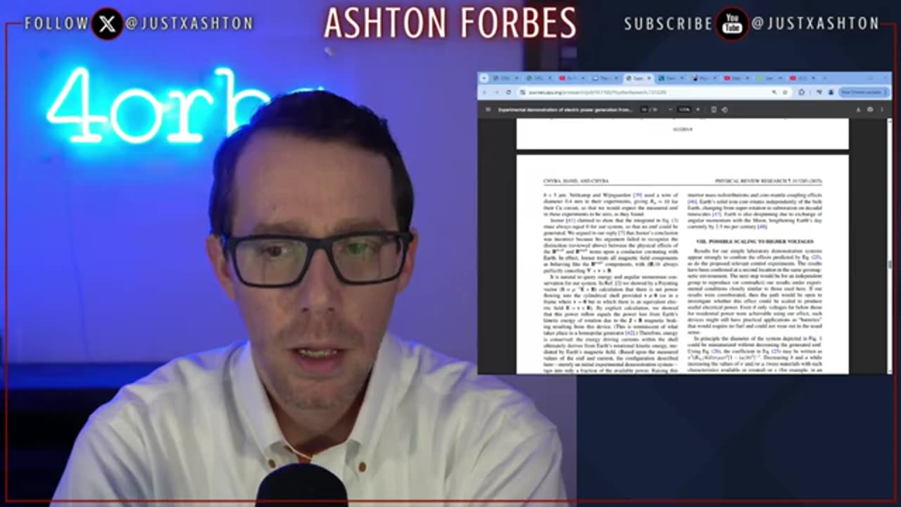 Ashton Forbes - Free Energy from the Earth - New Experimental Proof