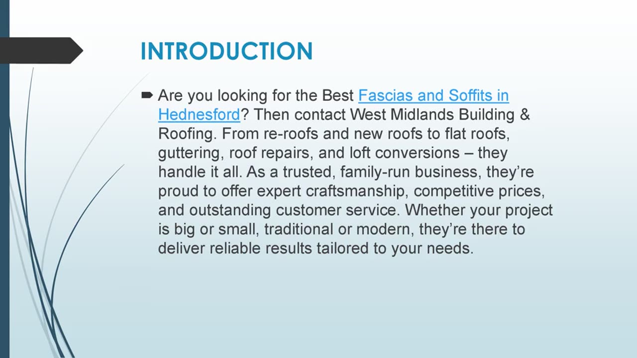 Best Fascias and Soffits in Hednesford
