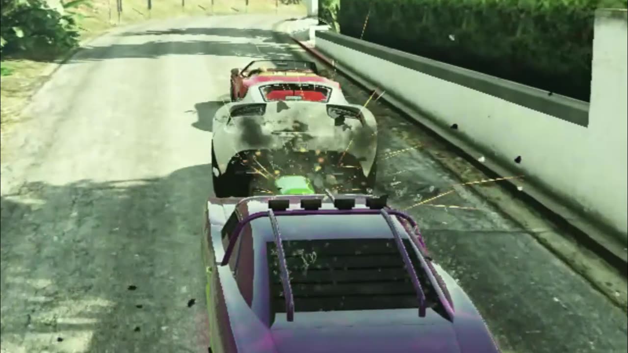 GTA V 77 Duke O'Death Crash💥