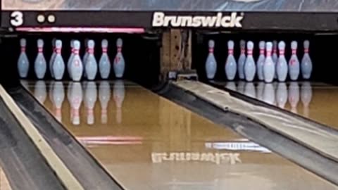 Bowling from 9/12/2025, Game 1 of 6, final score; 174