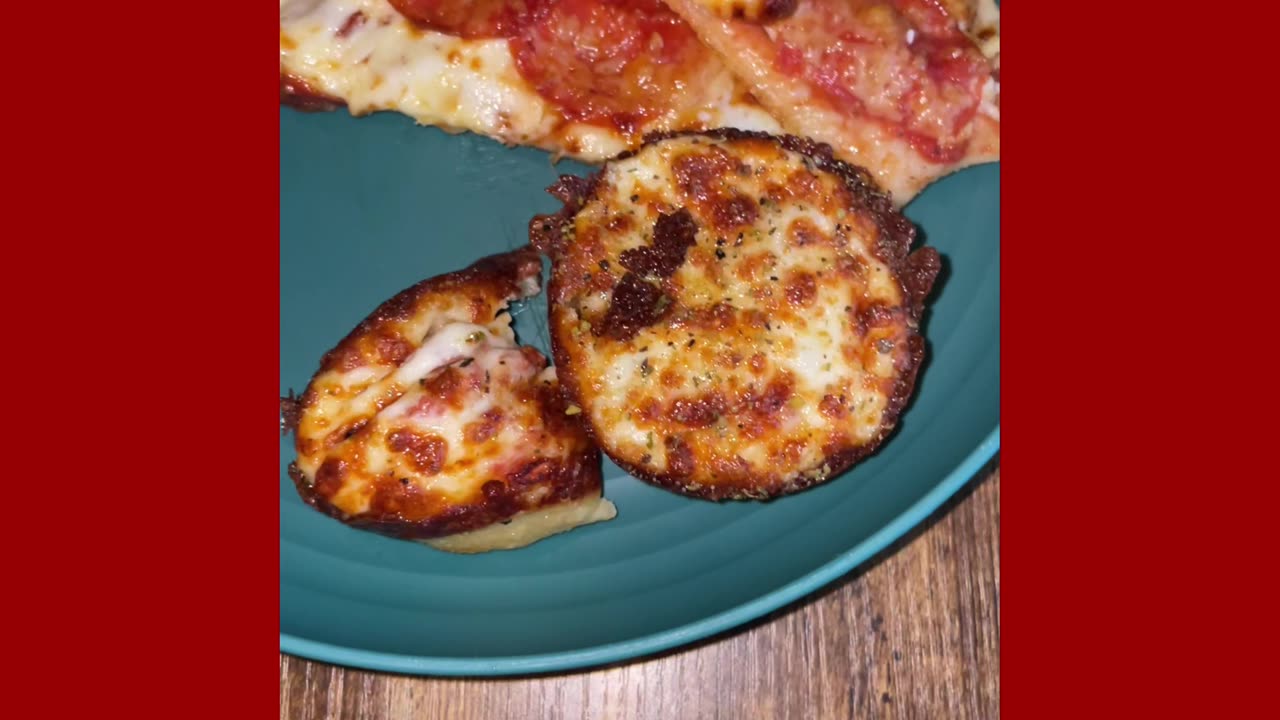 Trying Stuffed Pretzel Crust with Pizza Sauce & Pepperoni 🍕 & Cheese Crazy Puffs®