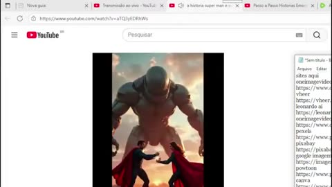 Transmissão ao vivo de short cute a historia de super man e super girl.mp4