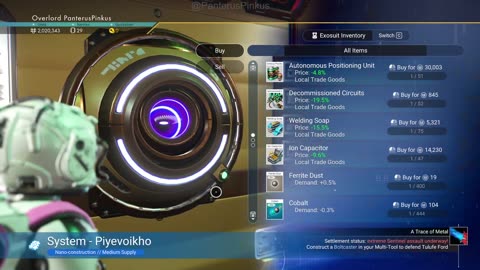 PanterusPinkus in No Man’s Sky: Beyond the Stars Alien Worlds Await