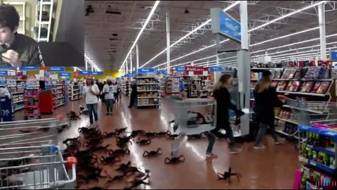 Over 20 Fictitious Scorpions Roam Around A Walmart Supercenter Fake Strange Video