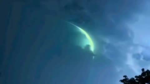 Curious | phenomenon has been observed in the skies