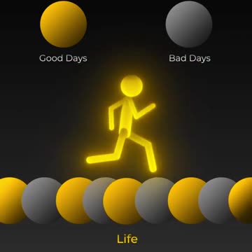 Imagine life as a long train ride 🚆. At some stations, the sun shines ☀️