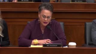 Rep. Harriet Hageman The fraud in our country is breaking the federal bank.