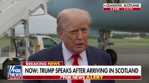 President Donald Trump says: "Immigration is killing Europe"
