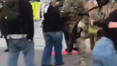 Democratic journalist and activist Kat Abughazaleh gets SLAMMED to the ground by ICE