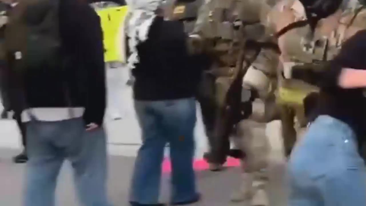 Democratic journalist and activist Kat Abughazaleh gets SLAMMED to the ground by ICE