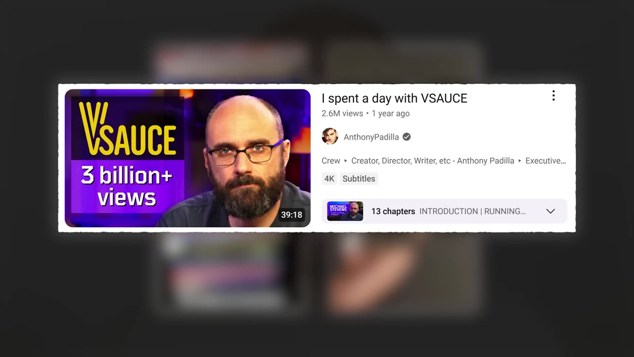 Why Did Vsauce Stop Making Videos?