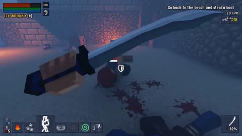 KICKSALOT 0.6.0.03 Mist Oppurtunity - broken enemy navigation mesh at the top