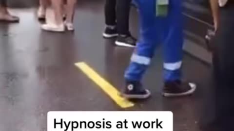 Hypnosis/Brainwashing at work.