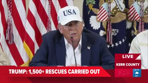 TODAY Texas flooding | Donald Trump full press conference with Kerr County officials