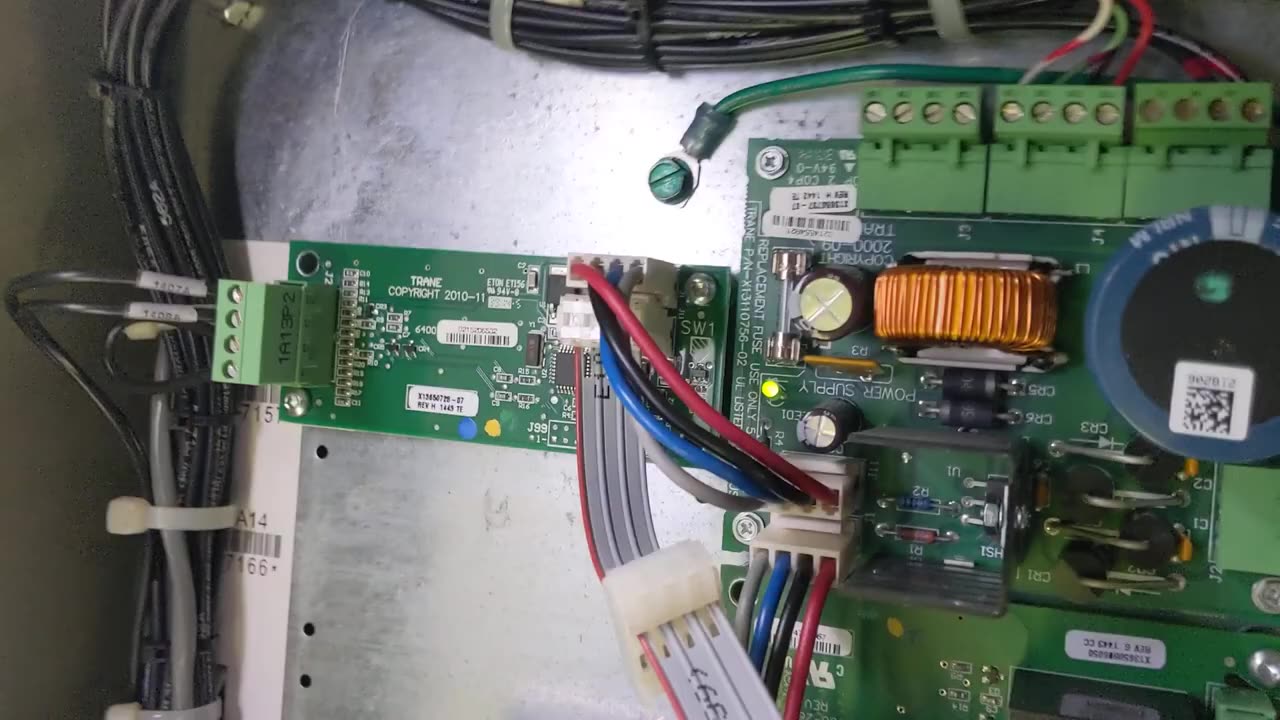 Trane CGAM Air Cooled Scroll Chiller Sensor Loss