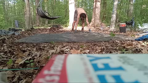 IRL Building Camp From Scratch Using Scrap and Recovered Materials