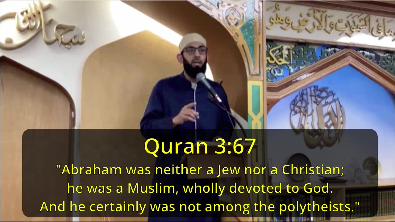 Key extracts from 5/30/25 sermon at The Islamic Center of RI