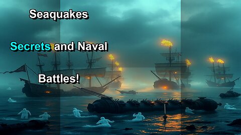 Seaquakes & Lost Naval Battles Historys Secrets? #shorts