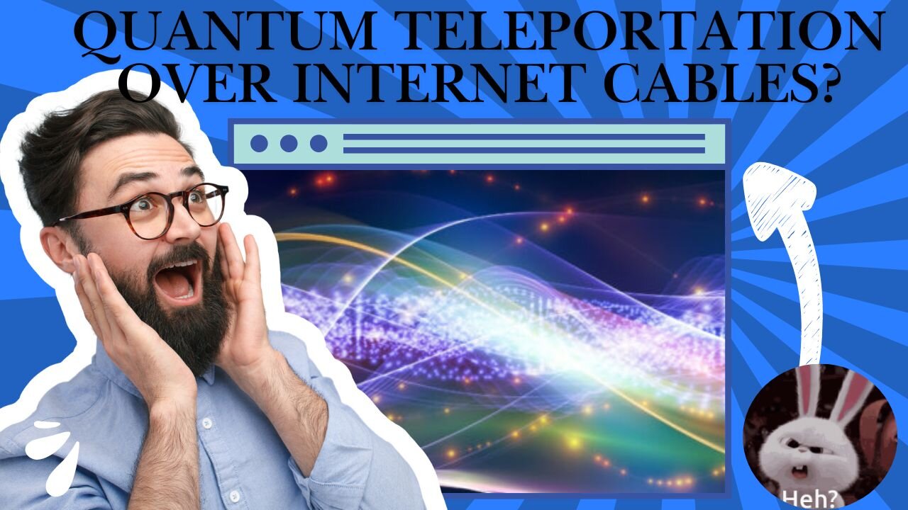 Quantum Teleportation Over Real Internet Networks—No New Cables Needed!