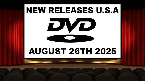 NEW DVD Releases [AUGUST 26TH 2025 | U.S.A]