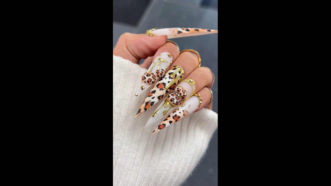 Acrylic Nail Extensions Tutorial 💅 | Natural Looking Long Nails 2025 | Trending Nail Art Design
