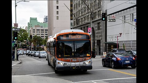 Los Angeles Metro NABI CompoBus Metro 45C CNG (Model 45CLFW.05) #8574