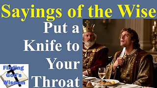 Put a Knife to Your Throat