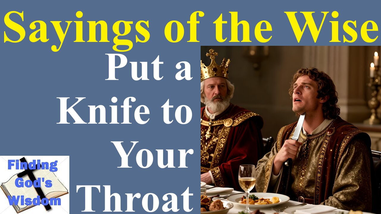 Put a Knife to Your Throat