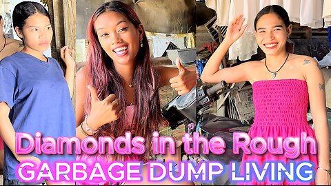 🇵🇭 Filipina Twin Sisters DIAMONDS IN THE ROUGH GARBAGE DUMP LIFE. OFF GRID FAMILY PHILIPPINES LIVING