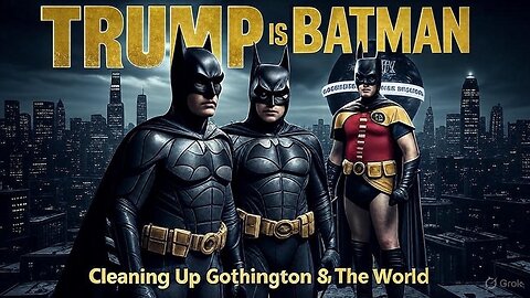 TRUMP'S SOVEREIGN ALLIANCE: The Batman of Politics Cleaning Up Gothington D.C. & The World