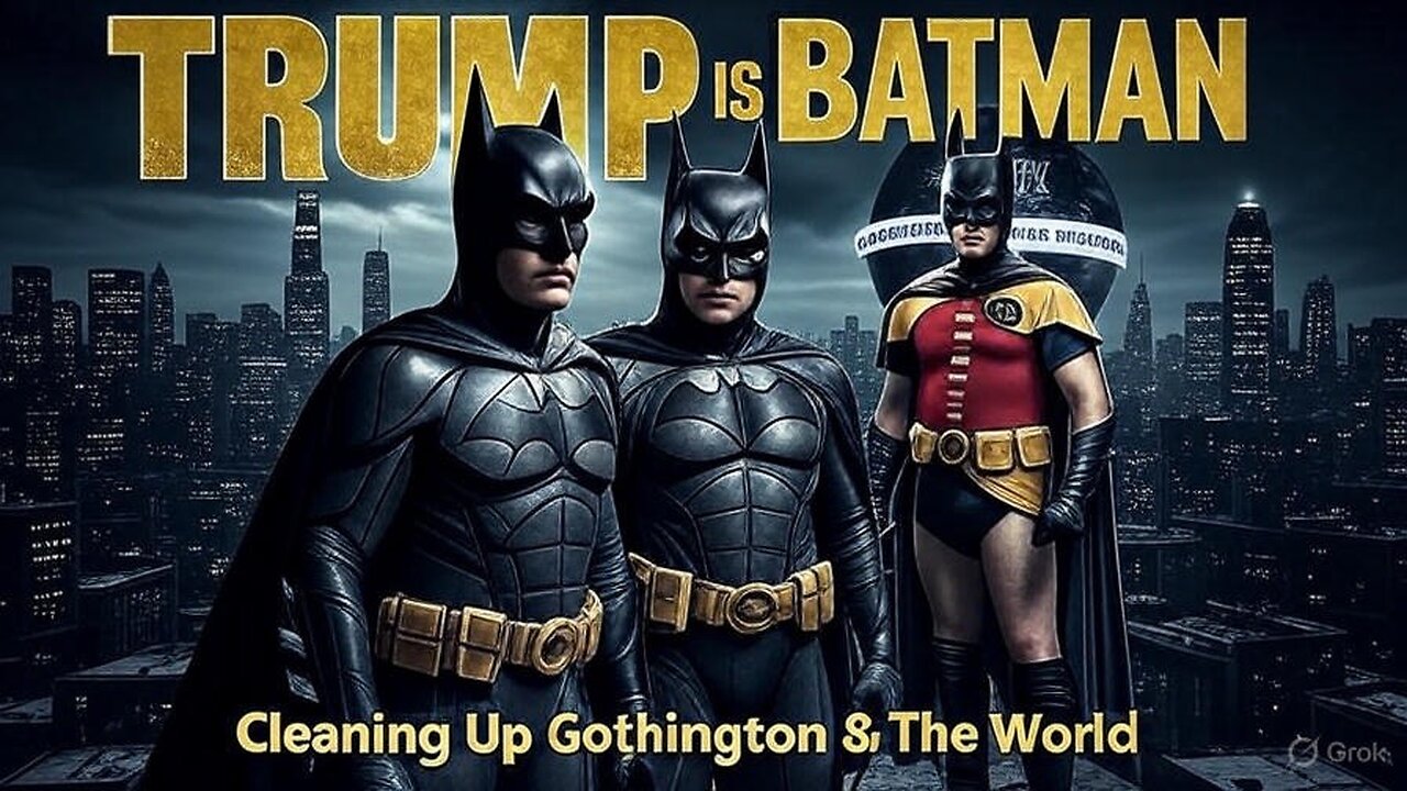 TRUMP'S SOVEREIGN ALLIANCE: The Batman of Politics Cleaning Up Gothington D.C. & The World