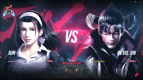 TEKKEN 8 Skulled Jun Kazama Tekken Emperor promotion match