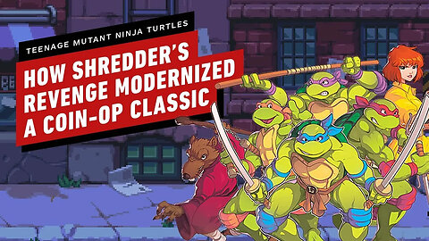 How Teenage Mutant Ninja Turtles Shredder's Revenge Modernizes A Coin-Op Classic - Art of the Level