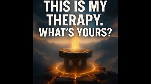 This Is My Therapy. What’s Yours?