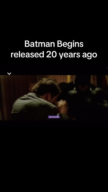 Rumbles- BATMAN BEGINS RELEASED 20 YEARS AGO