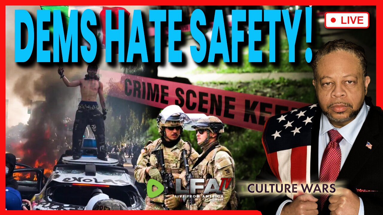 DEMONCRATS LOVE CRIME, HATE SAFETY! | CULTURE WARS 8.25.25 2PM