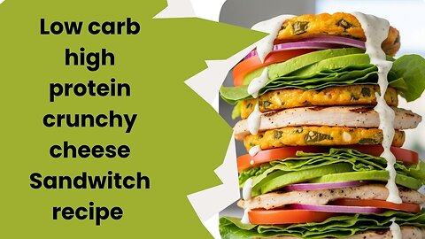 Keto diet |Low carb high protein |Grilled cheese sandwich|grillled cheese sandwich
