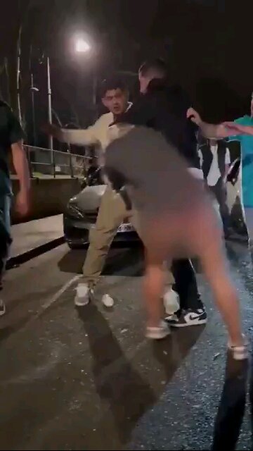 North African migrants in Lyon beat up and sexually harassed a defenseless French girl.