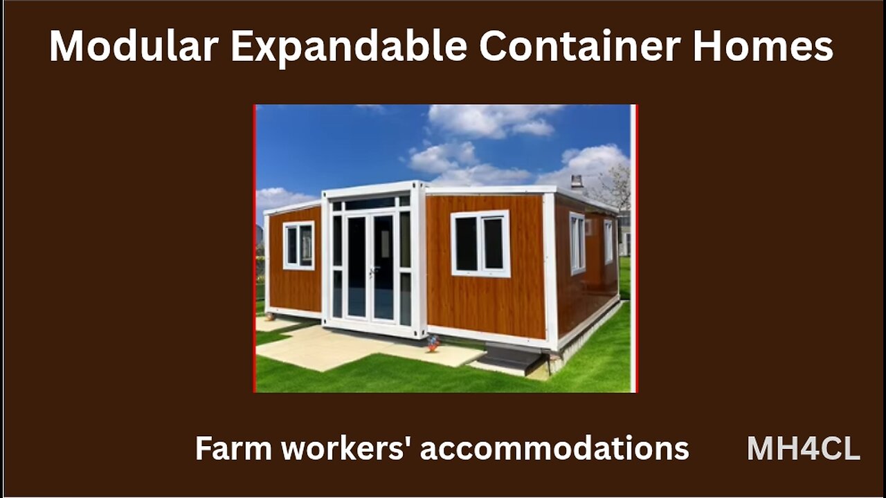 Seasonal Farm Workers' Accommodations
