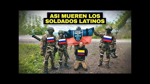 Latino soldiers confess to being killed at point-blank range in the Ukrainian war.