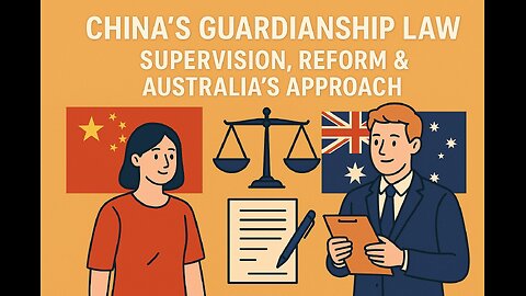 China's Guardianship Law: Supervision, Reform & Australia’s Approach