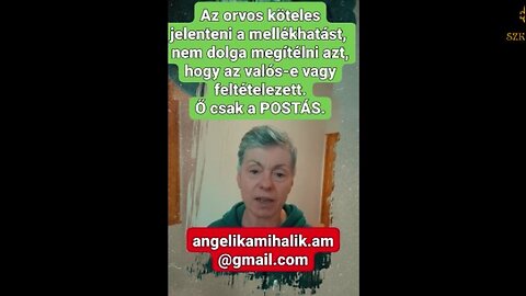 Dr. Mihalik Angelika - Az orvos köteles jelenteni a mellékhatásokat