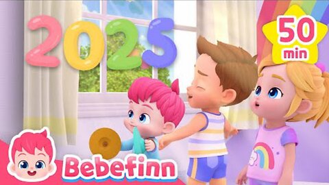Good Morning, It's 2025! | Healthy Habit Songs for Kids | Bebefinn Nursery Rhymes